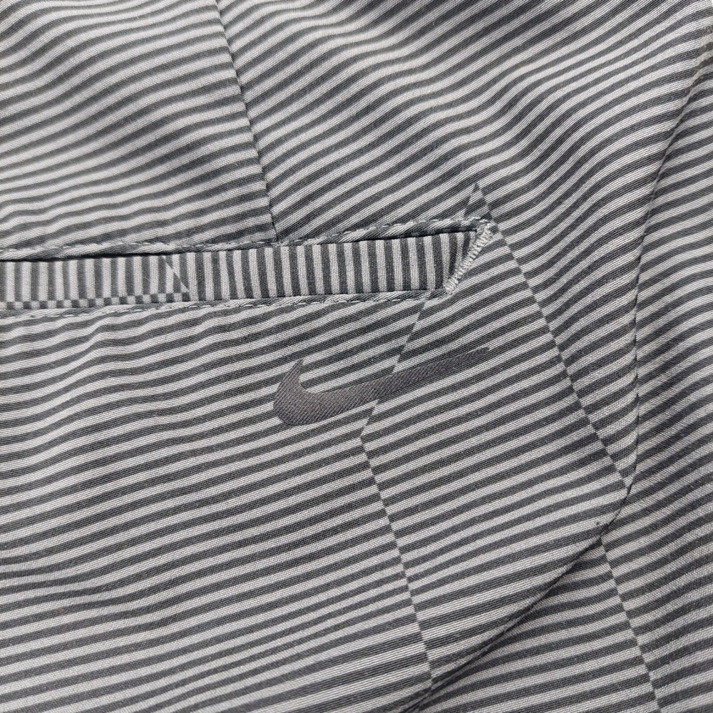 Nike Golf Dri-FIT Shorts Mens 36 Grey Black Geometric Performance Standard Fit - Picture 4 of 6